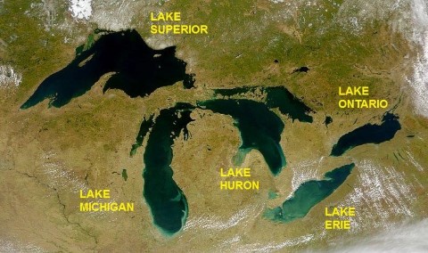 Great Lakes -USA Canada