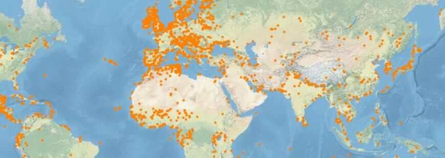 Global Distribution of Ramsar Sites 