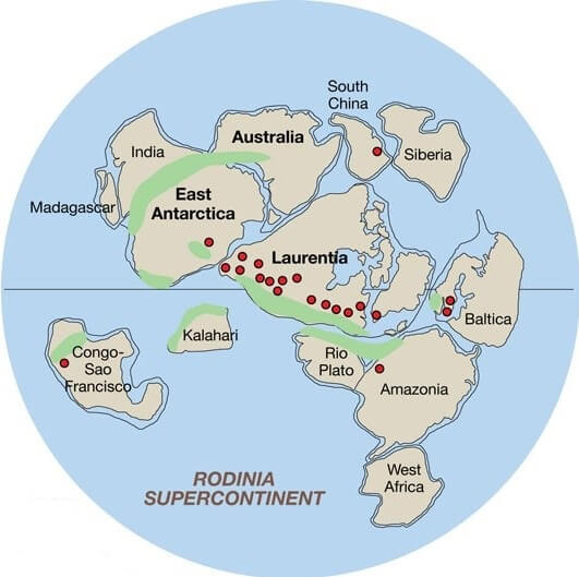 Supercontinent Rodinia 