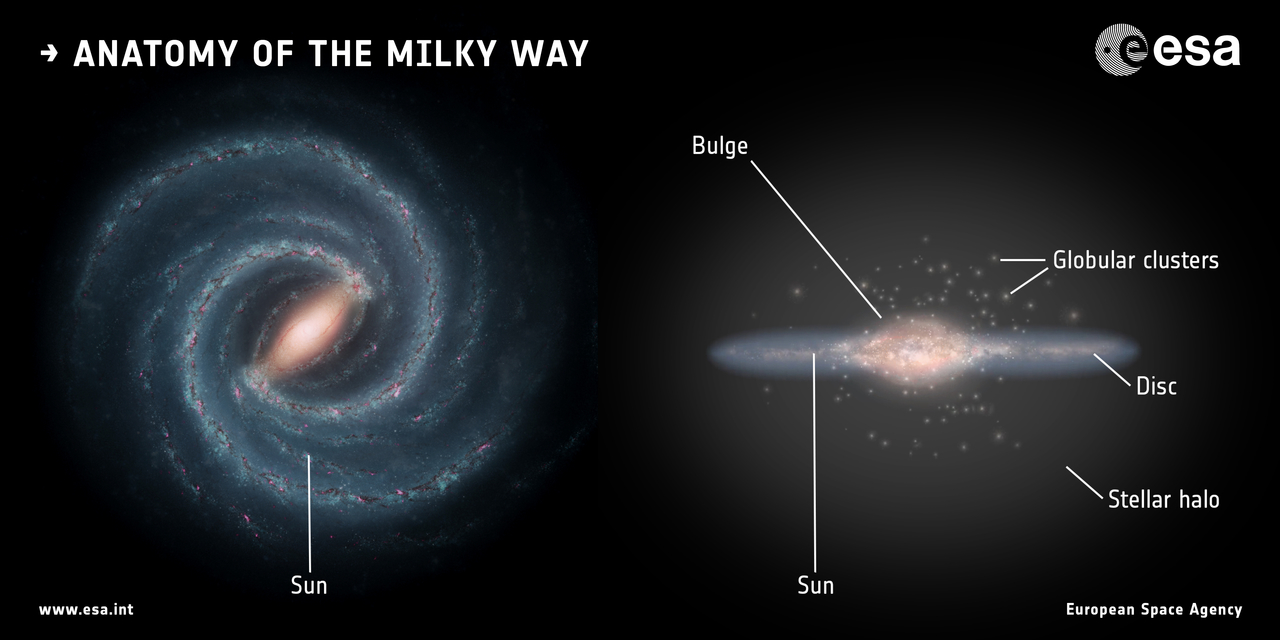 ESA Science & Technology - Anatomy of the Milky Way