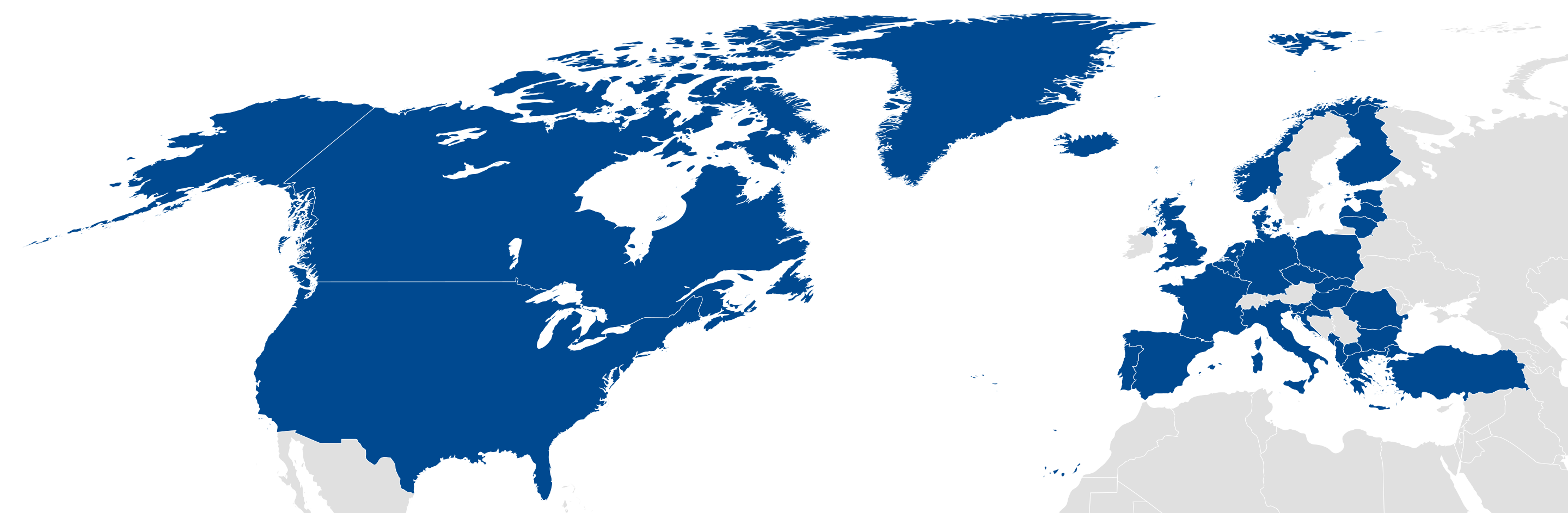 Страна являющаяся членом нато. Карта НАТО В 1949 году. Карта НАТО. Карта НАТО 2022. Страны НАТО 1949.