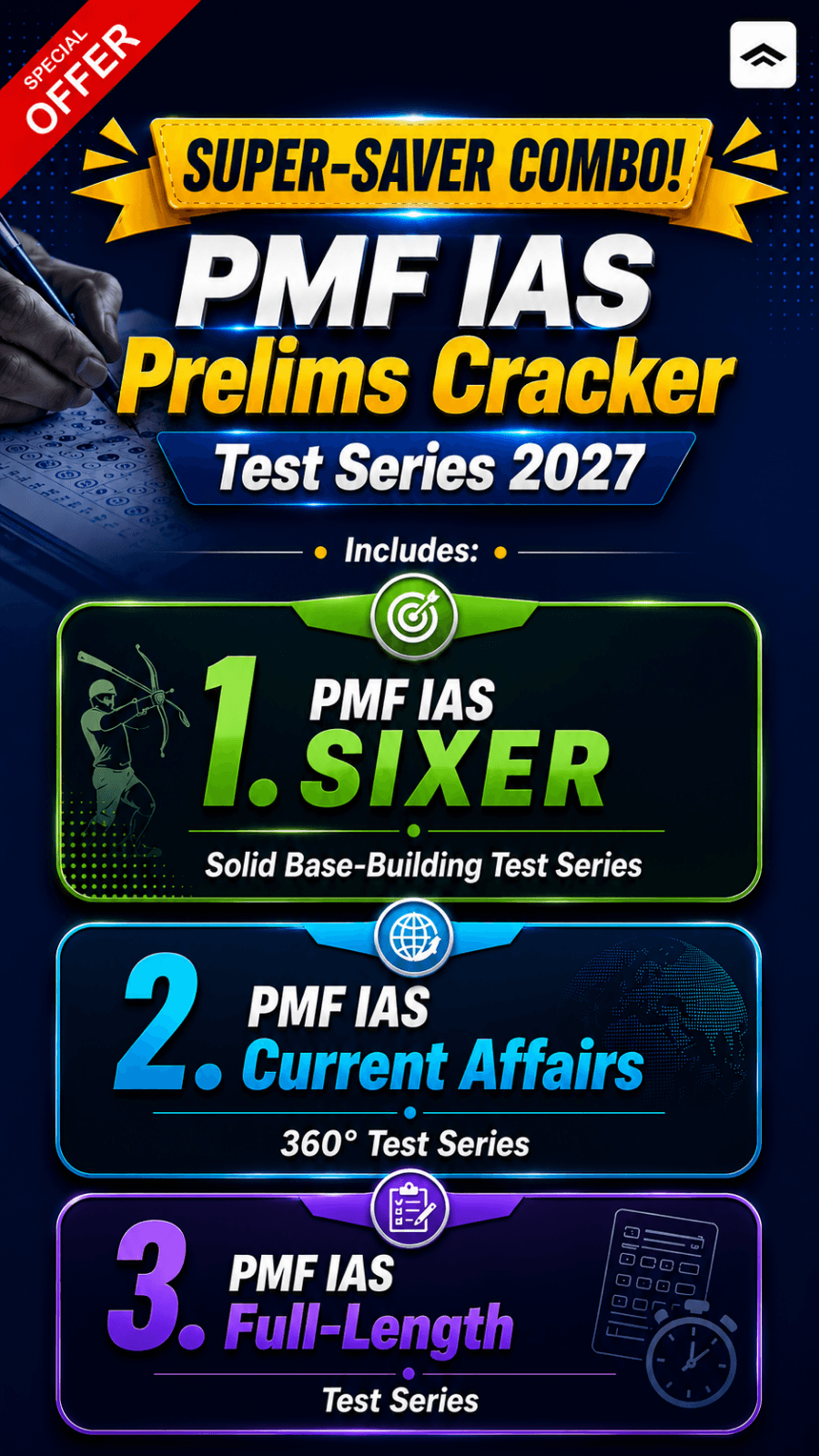 Prelims Cracker Test Series for UPSC CSE Prelims ()