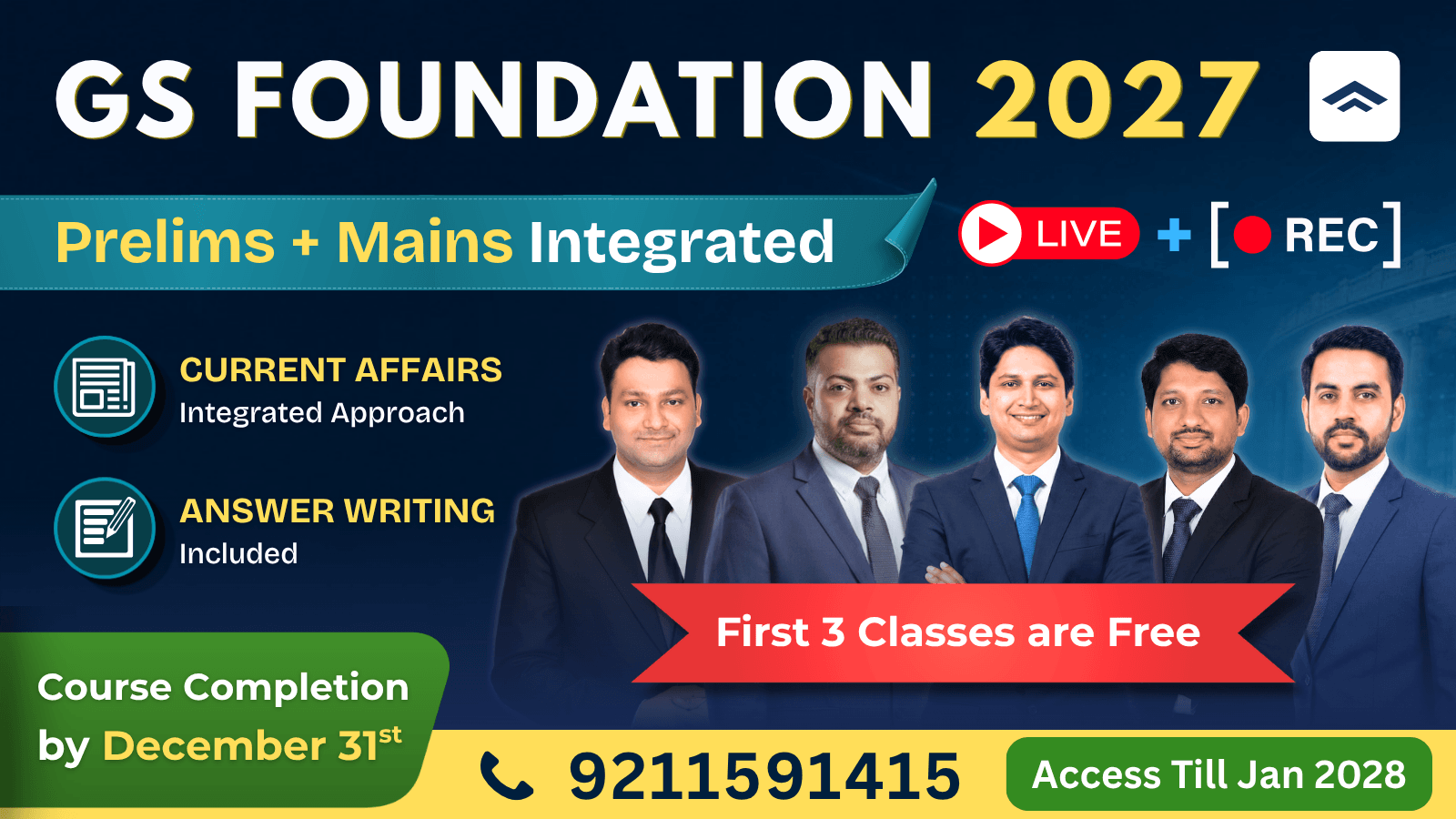 PMF IAS GS Foundation 2027 course