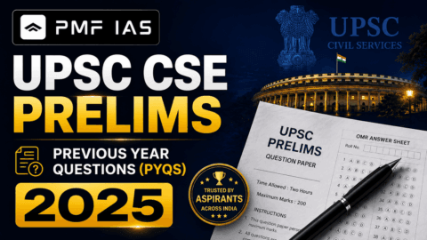 UPSC CSE Prelims Previous Year Questions (PYQs) –