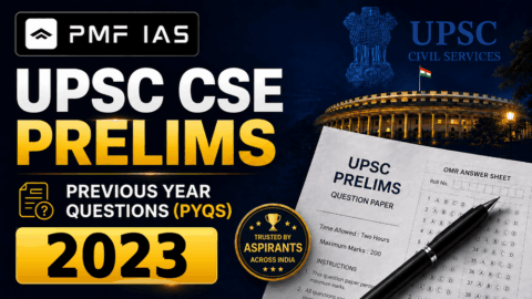UPSC CSE Prelims Previous Year Questions (PYQs) –