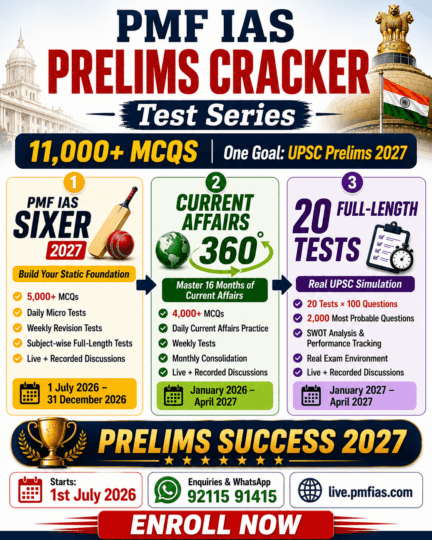 Prelims Cracker Test Series