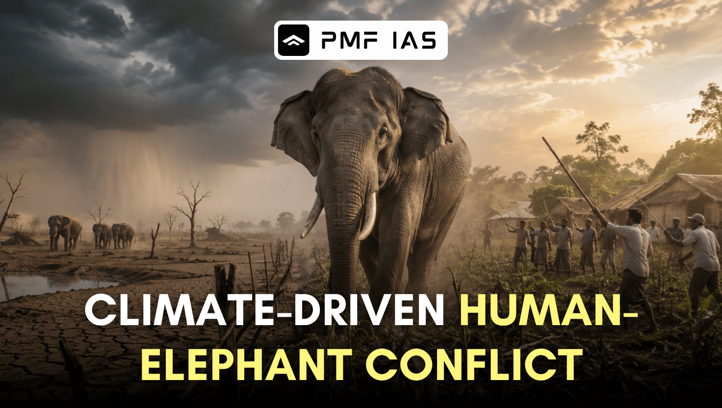 Climate Driven Human Elephant Conflict ()
